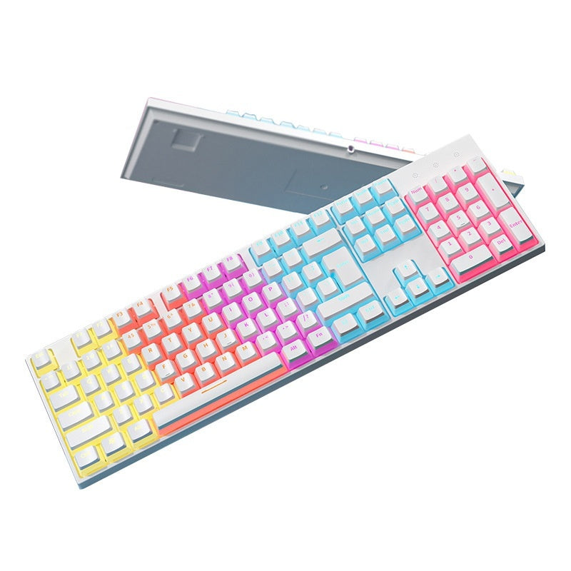 Mechanical Shaft Wired Backlit Mechanical Keyboard