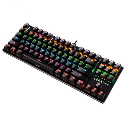 Wired green axis game mechanical keyboard