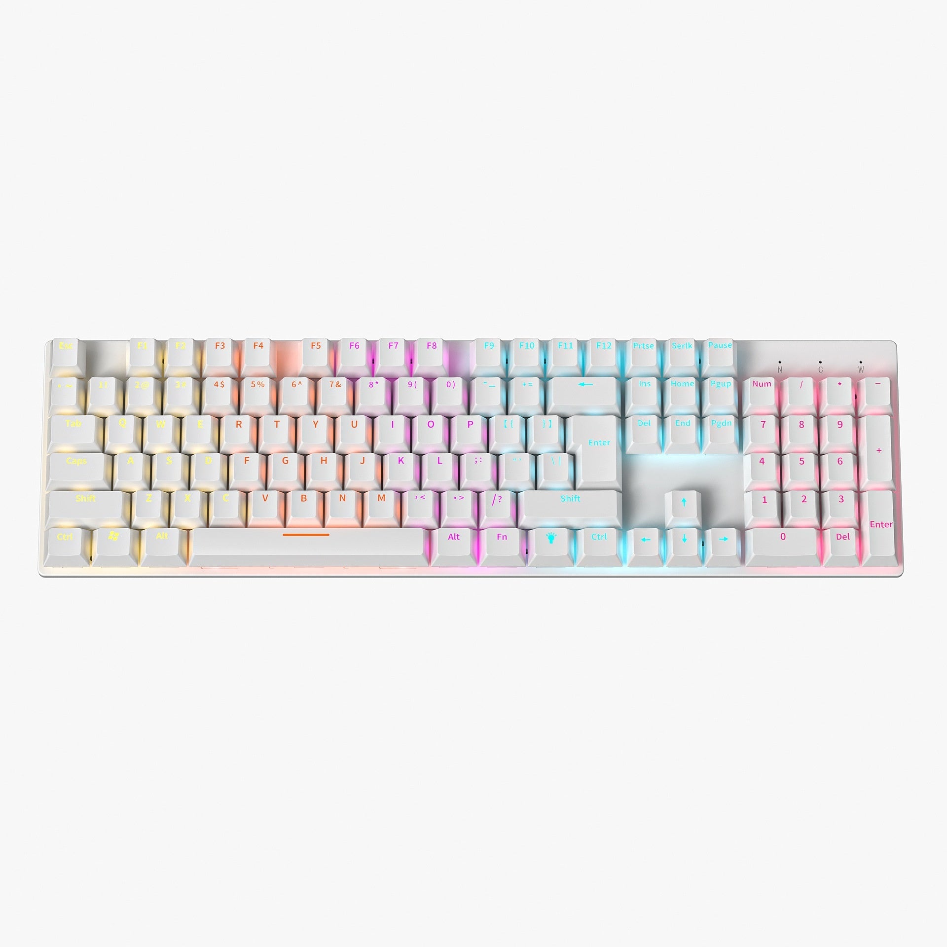 Mechanical Shaft Wired Backlit Mechanical Keyboard