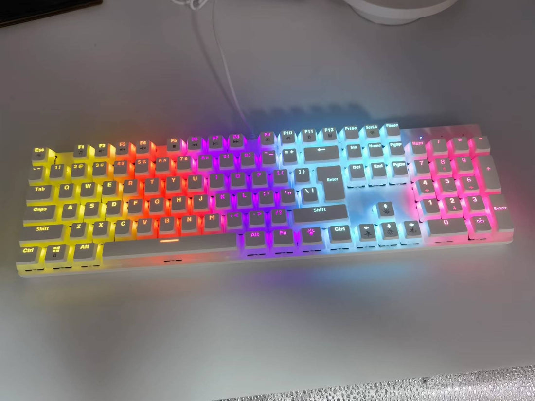 Mechanical Shaft Wired Backlit Mechanical Keyboard