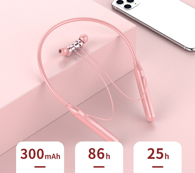 Wireless Magnetic Neckband Headphones