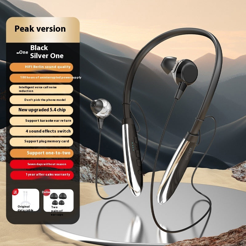 Neck Wireless Bluetooth-compatible Earphones