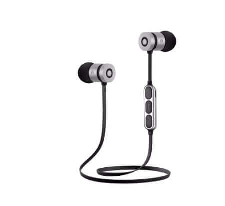 Metal Magnetic Sports Bluetooth Headset for Running Gym Use