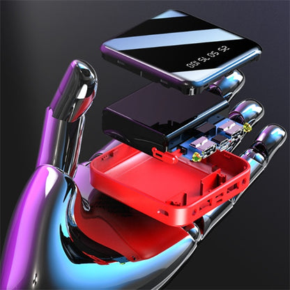 20000 MAh Portable Mirror Digital Display Power Bank