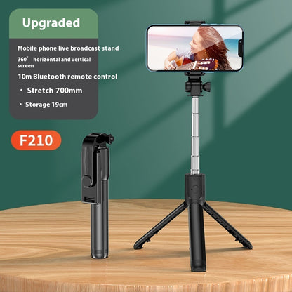 Mobile Phone Bluetooth Tripod Fill Light Selfie Stick