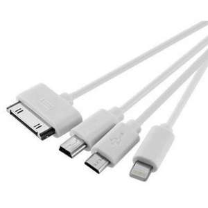 Four-in-one Multi-function Data Cable