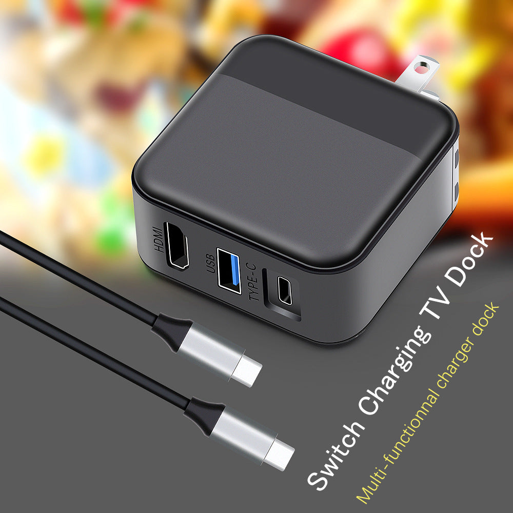 AC Adapter 2IN1 Supports TV Conversion Host Charging