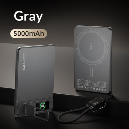 Color Screen Stand And Wireless Magnetic Charging
