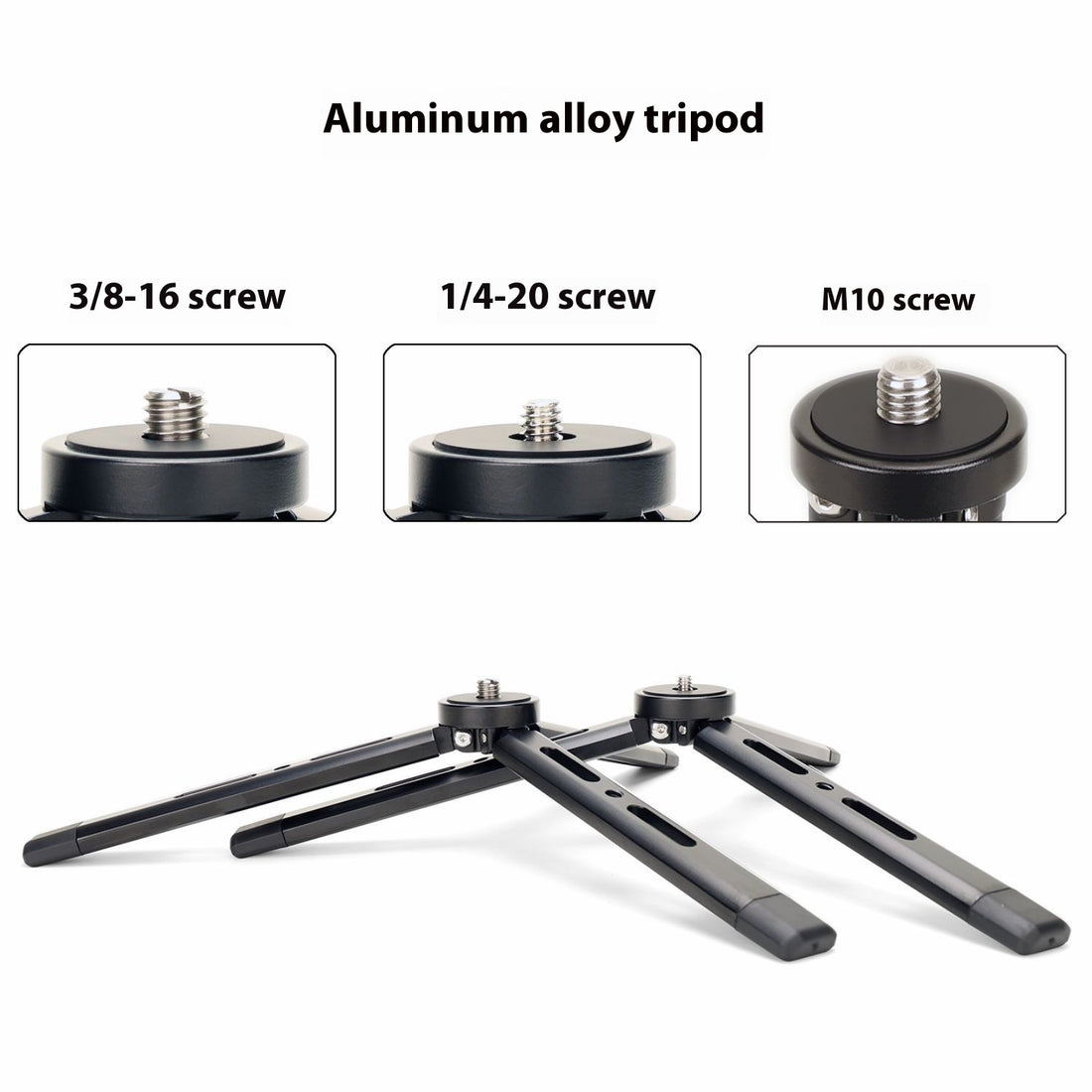 Aluminum Alloy Desktop Mobile Phone Tripod