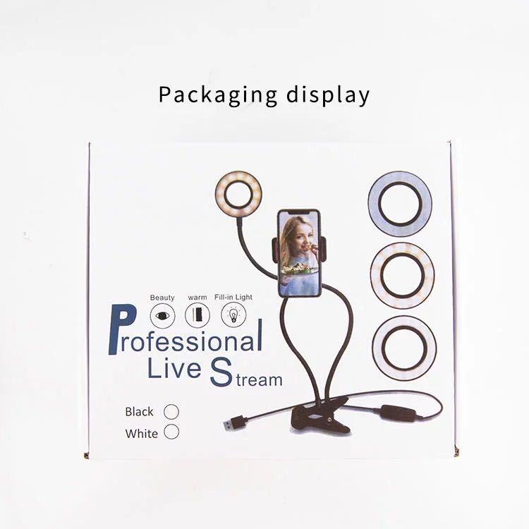 Selfie Ring Light With Cell Phone Holder