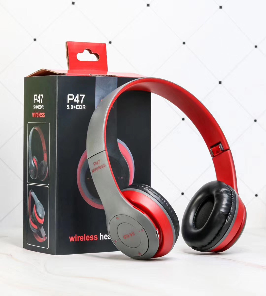 Foldable Stereo Bass Bluetooth Headphones