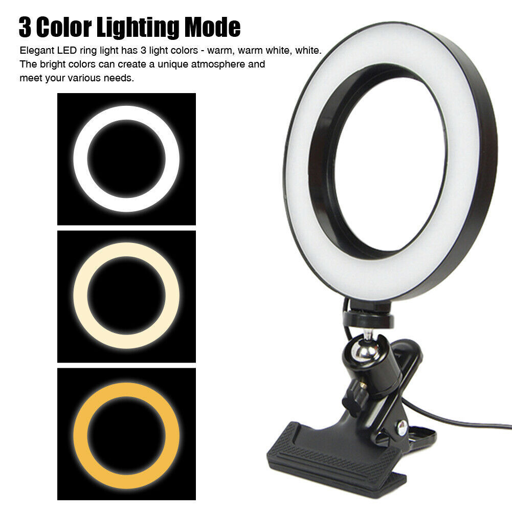 Live Ring Light Fixing Clip 6-10 Inch