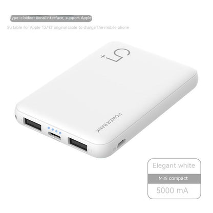 5000mah Compact Mini Portable Power Bank