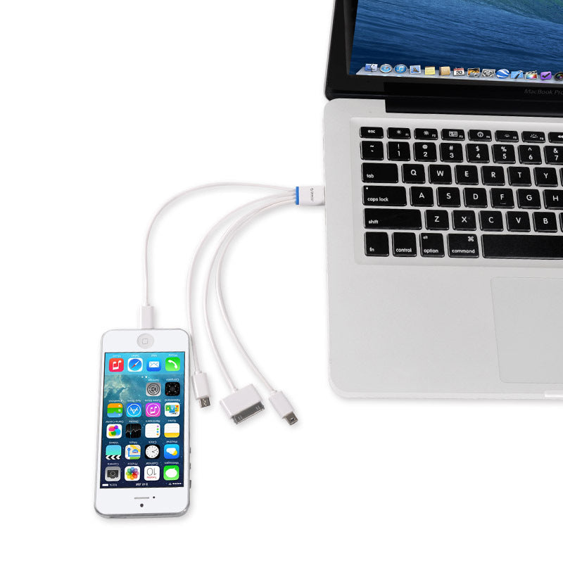 Four-in-one Multi-function Data Cable