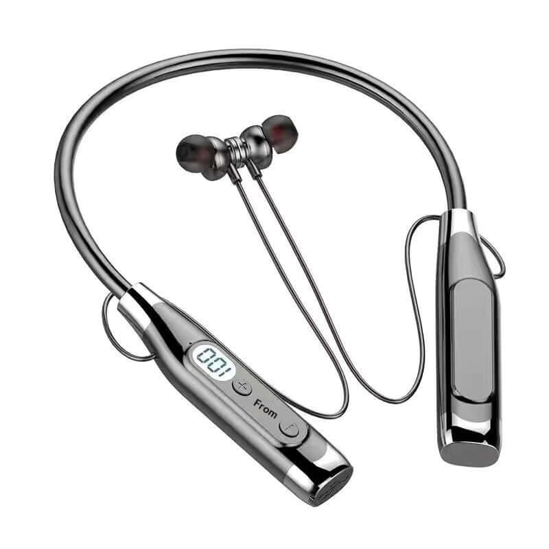 Wireless Bluetooth Neckband Earbuds with Deep Bass Sound