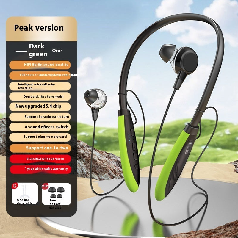 Neck Wireless Bluetooth-compatible Earphones