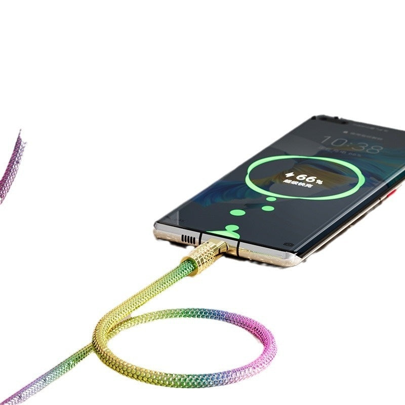 PD20W Diamond Braided Type-c Charging Cable