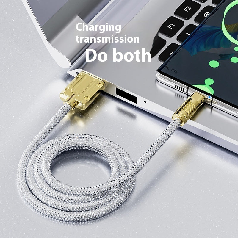 PD20W Diamond Braided Type-c Charging Cable