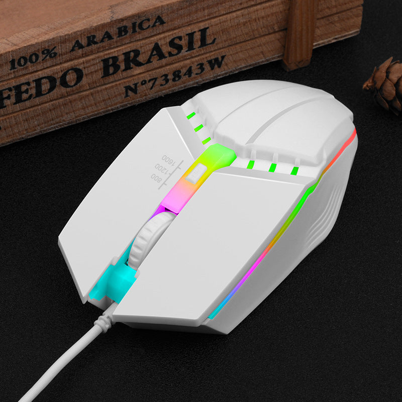 Wired Usb Glowing Computer Mouse