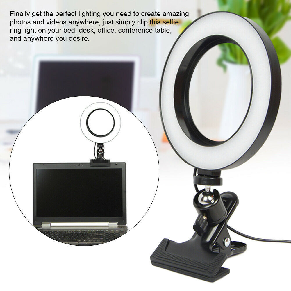 Live Ring Light Fixing Clip 6-10 Inch