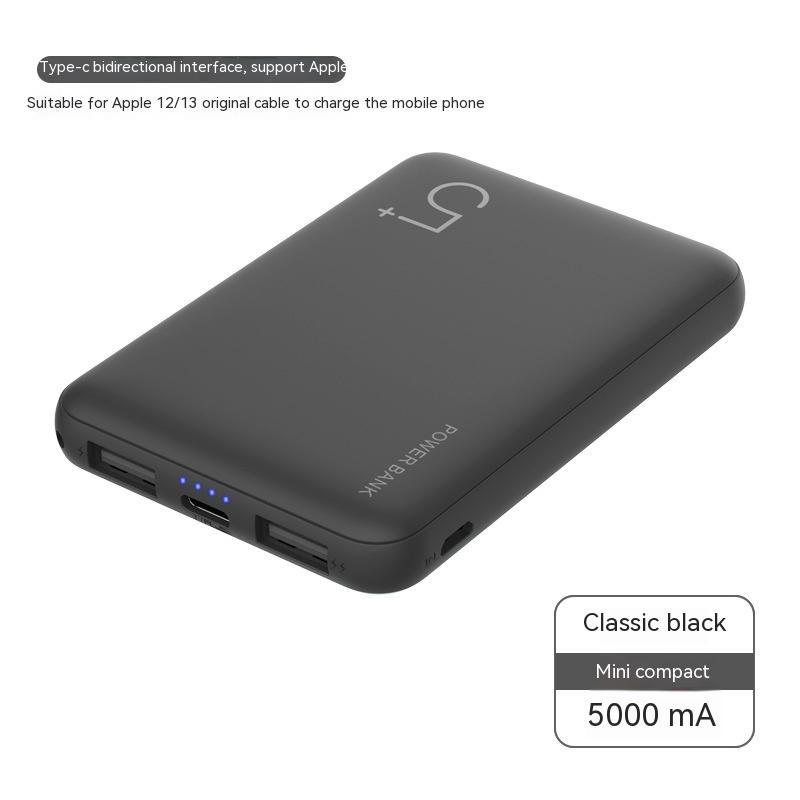 5000mah Compact Mini Portable Power Bank