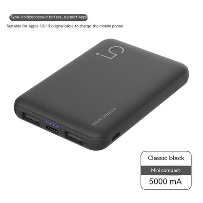 5000mah Compact Mini Portable Power Bank