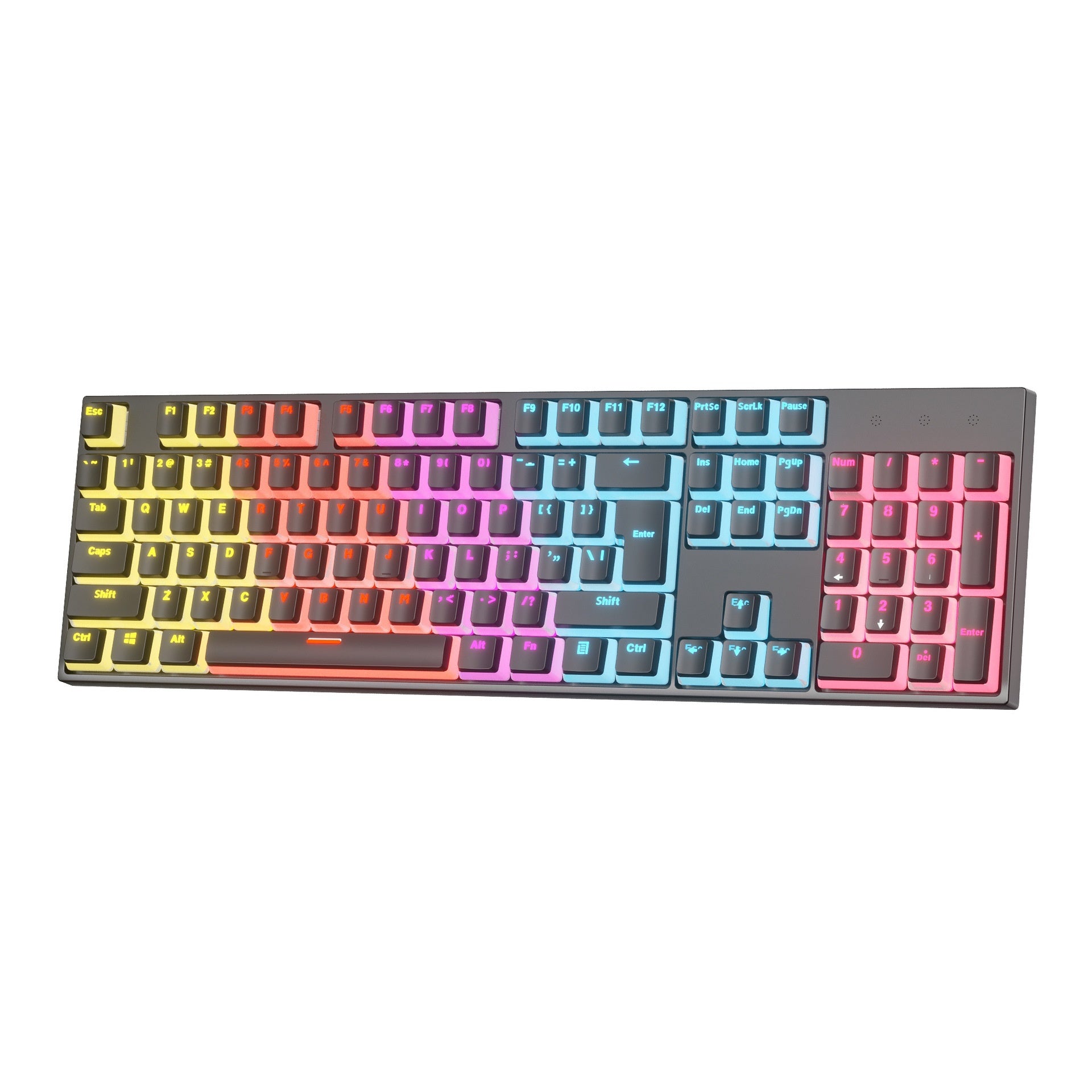Mechanical Shaft Wired Backlit Mechanical Keyboard