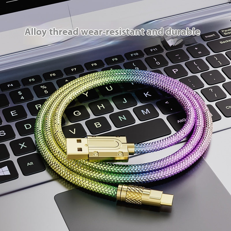 PD20W Diamond Braided Type-c Charging Cable