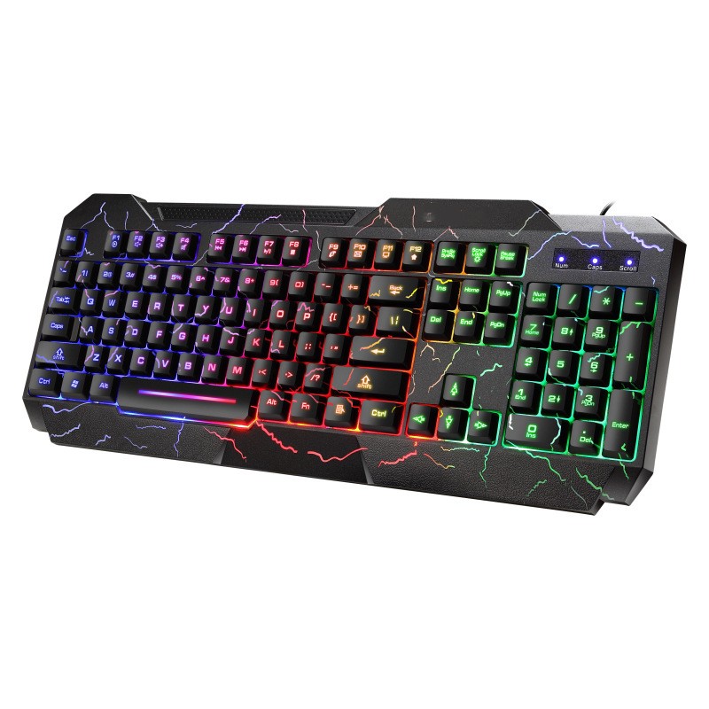 4D Mouse Keyboard Luminous Game Set