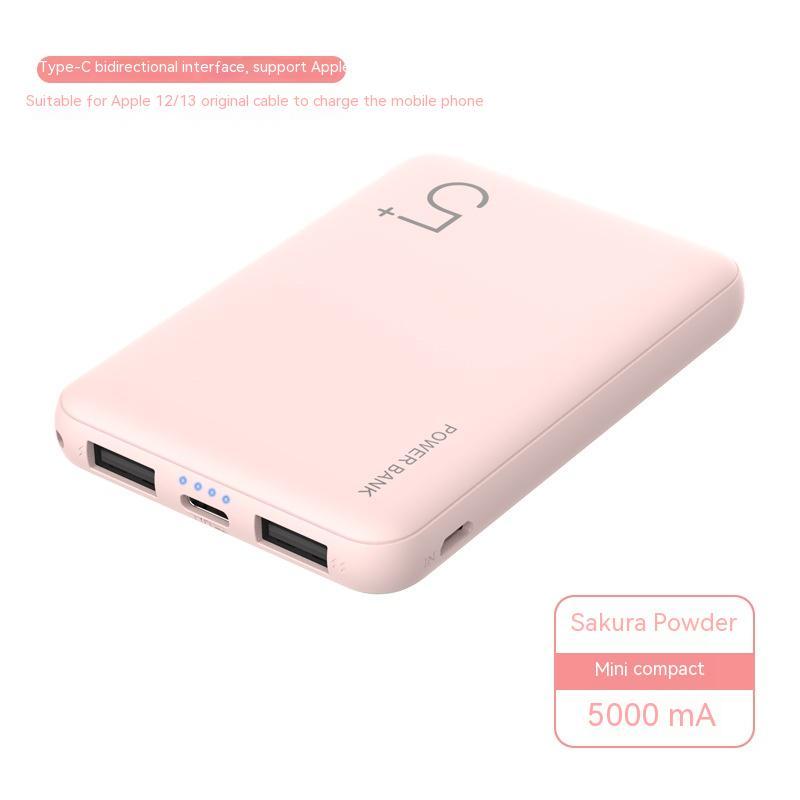 5000mah Compact Mini Portable Power Bank