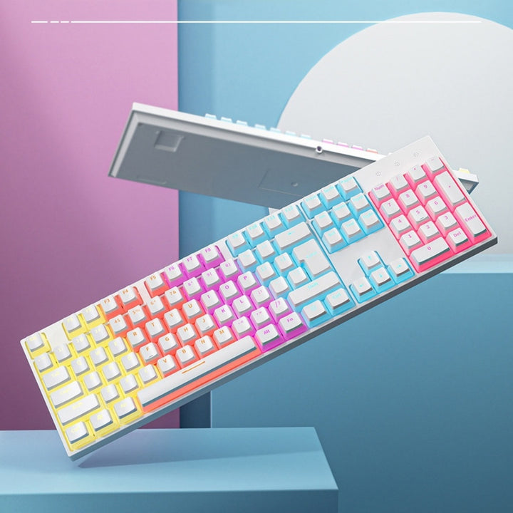 Mechanical Shaft Wired Backlit Mechanical Keyboard